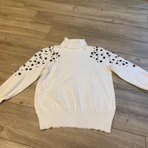 Alfani Embellished Turtleneck